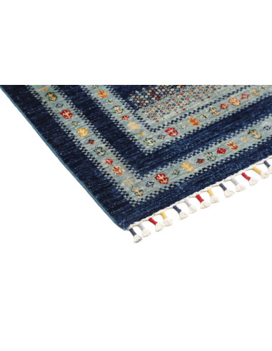 Hand Made Rug Siva Pakistan 82x118 Deep Blue Sk