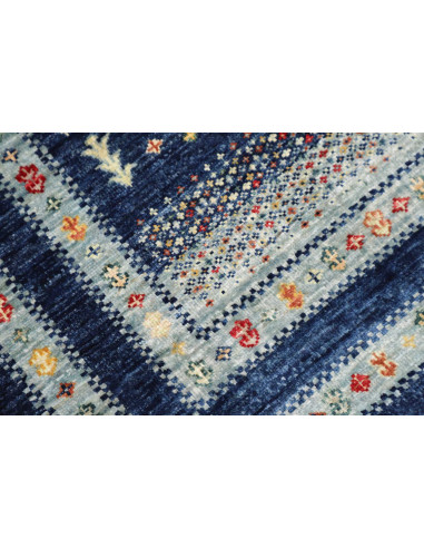 Hand Made Rug Siva Pakistan 82x118 Deep Blue Sk