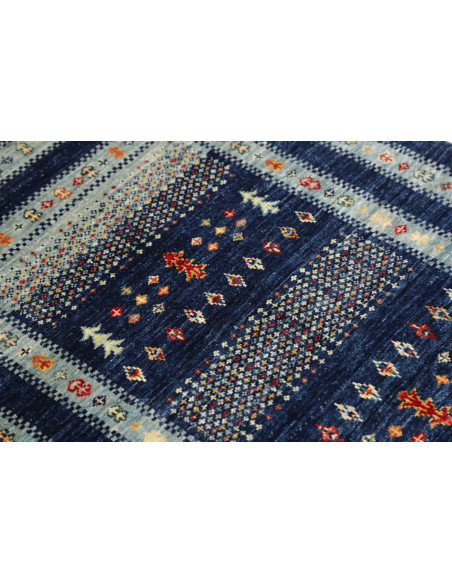 Hand Made Rug Siva Pakistan 82x118 Deep Blue Sk