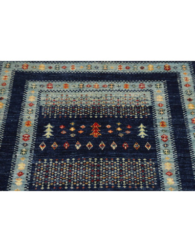 Hand Made Rug Siva Pakistan 82x118 Deep Blue Sk