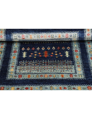 Hand Made Rug Siva Pakistan 82x118 Deep Blue Sk