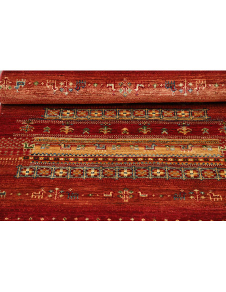 Hand Made Rug Siva Pakistan 81x120 Rust Red Gol