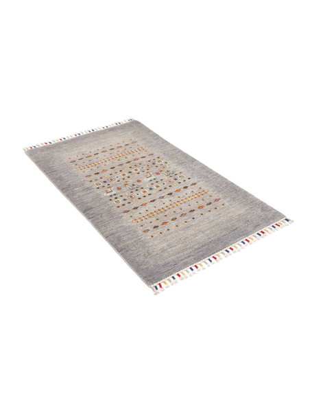 Hand Made Rug Siva Pakistan 78x127 Blue Grey Mu