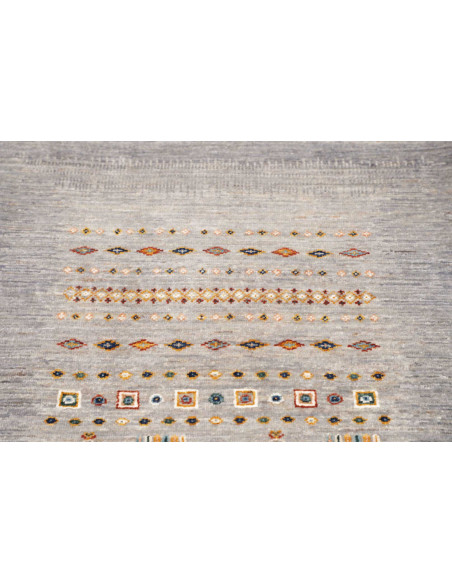 Hand Made Rug Siva Pakistan 78x127 Blue Grey Mu