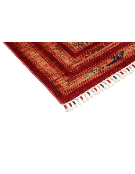 Hand Made Rug Siva Pakistan 81x116 Red Beige