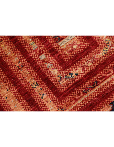 Hand Made Rug Siva Pakistan 81x116 Red Beige