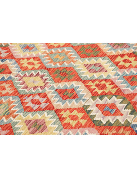 Kilim 208x291 Cm Kilim, Afghanistan, Wool, Cotton