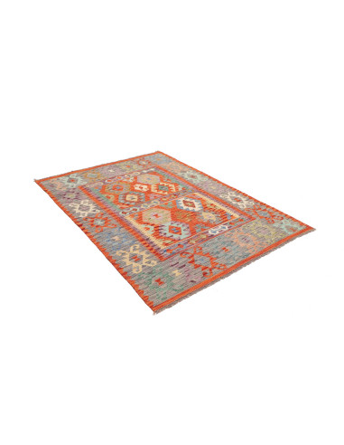 Kilim 146x201 Cm Kilim Afghanistan Hand-carded Wool