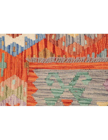 Kilim 146x201 Cm Kilim Afghanistan Hand-carded Wool