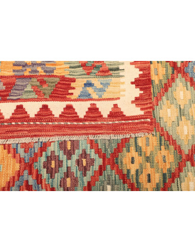 Kilim 205x288 Cm Kilim, Afghanistan, Lana Cardata A Mano,