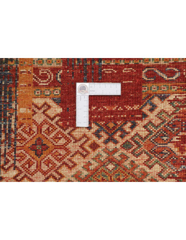 Hand Made Rug Siva Pakistan 80x124 Dark Red Bei