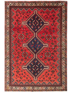 Shiraz 170x248 Cm Shiraz Persia Hand-carded Wool Cotton