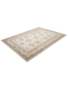 Tappeto Kazak Fine Pakistan bianco azzurro 178x238 2
