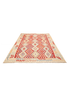 Kilim 183x245 Cm Kilim Afghanistan, Lana Cardata A Mano 2