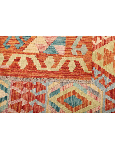 Kilim 174x234 Cm Afghan Kilim, Hand-carded Wool