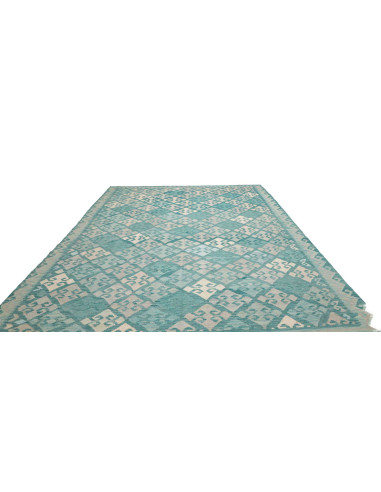 Rug Kilim Afghanistan 250x342 Turquoise Aquamar