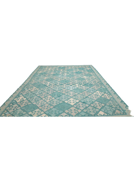Rug Kilim Afghanistan 250x342 Turquoise Aquamar