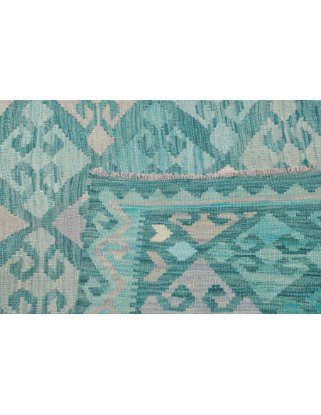 Rug Kilim Afghanistan 250x342 Turquoise Aquamar