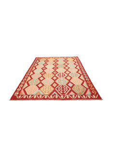 Kilim 185x241 Cm Kilim, Afghanistan, Lana Cardata A Mano 2