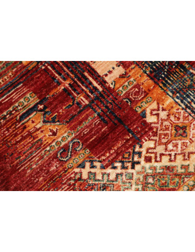 Hand Made Rug Siva Pakistan 81x126 Red Beige