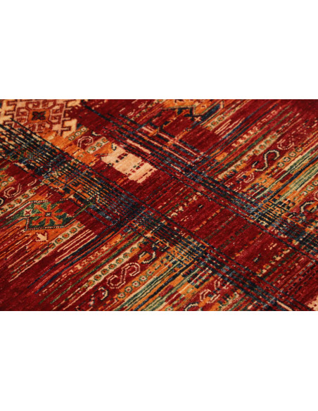 Hand Made Rug Siva Pakistan 81x126 Red Beige