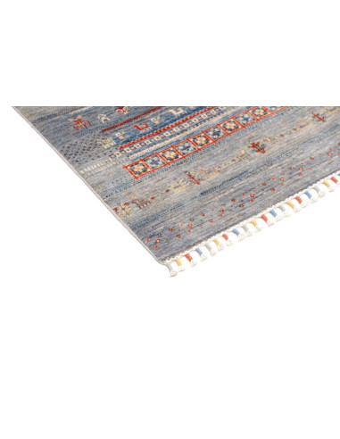 Hand Made Rug Siva Pakistan 81x129 Light Blue G