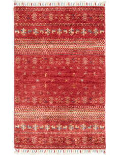 Hand Made Rug Siva Pakistan 80x123 Terracotta R