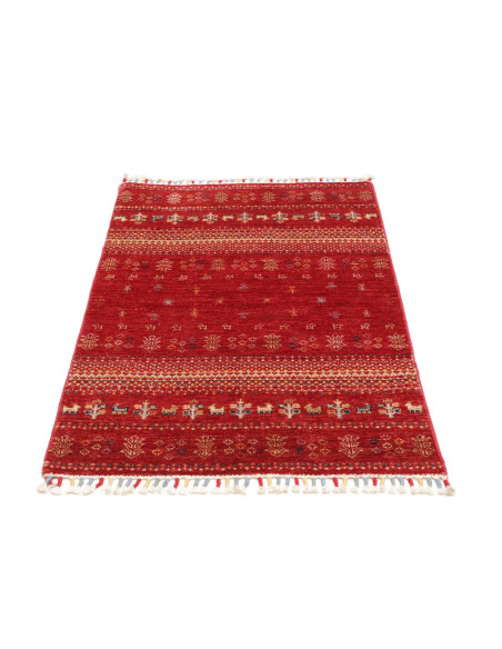 Hand Made Rug Siva Pakistan 80x123 Terracotta R