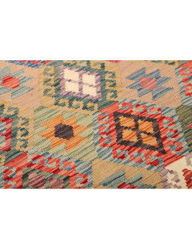 Kilim 153x195 Cm Kilim Afghanistan Hand-carded Wool warp: