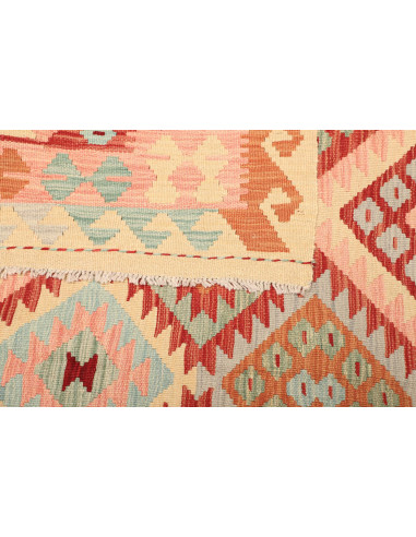 Kilim 181x238 Cm Kilim, Afghanistan, Hand-carded Wool warp: