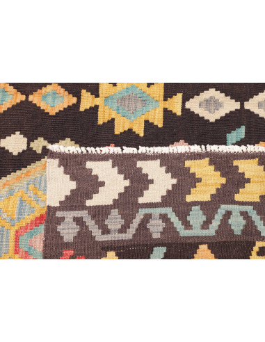 Kilim 172x238 Cm Kilim, Afghanistan, Hand-carded Wool warp: