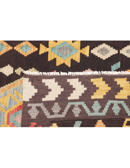Kilim 172x238 Cm Kilim, Afghanistan, Hand-carded Wool warp: