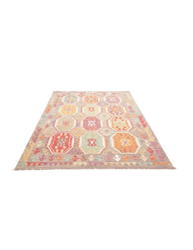 Kilim 174x247 Cm Kilim, Afghanistan, Hand-carded Wool warp: