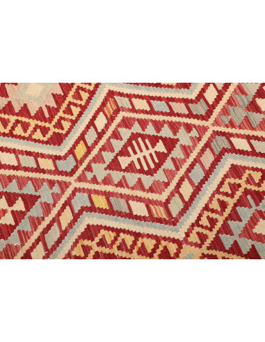 Kilim 182x242 Cm Kilim, Afghanistan, Lana Cardata A Mano
