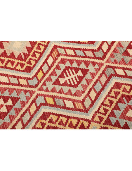Kilim 182x242 Cm Kilim, Afghanistan, Lana Cardata A Mano