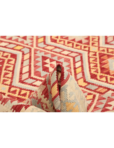 Kilim 182x242 Cm Kilim, Afghanistan, Lana Cardata A Mano