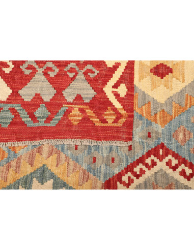 Kilim 179x244 Cm Kilim, Afghanistan, Lana Cardata A Mano,