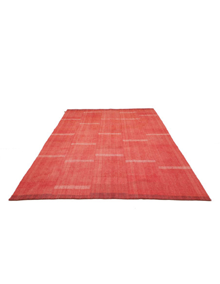 Hand Made Rug Kilim Persia 208x297 Terracotta B