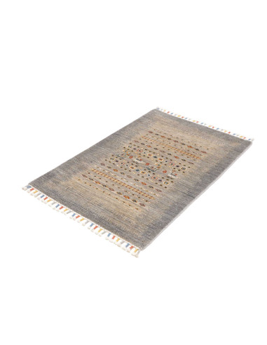 Hand Made Rug Siva Pakistan 80x118 Grey Blue Sa