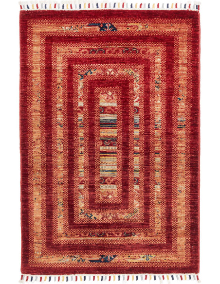 Hand Made Rug Siva Pakistan 80x116 Terracotta R