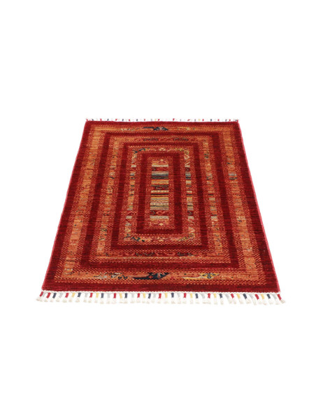 Hand Made Rug Siva Pakistan 80x116 Terracotta R