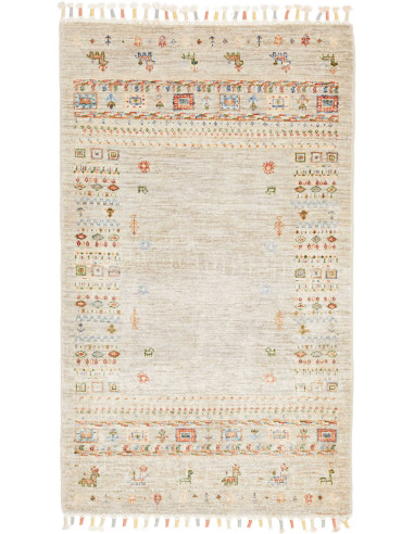 Hand Made Rug Siva Pakistan 77x128 Light Grey P