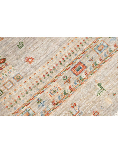 Hand Made Rug Siva Pakistan 77x128 Light Grey P