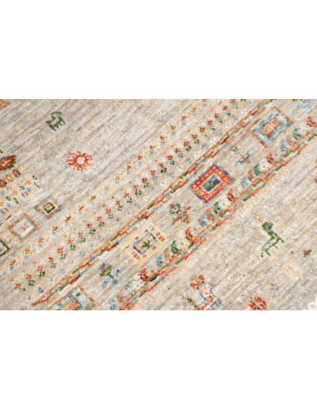 Hand Made Rug Siva Pakistan 77x128 Light Grey P