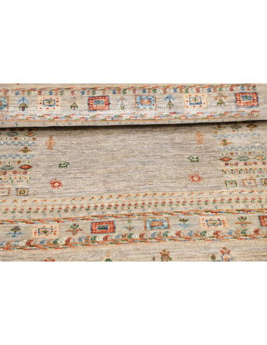 Hand Made Rug Siva Pakistan 77x128 Light Grey P