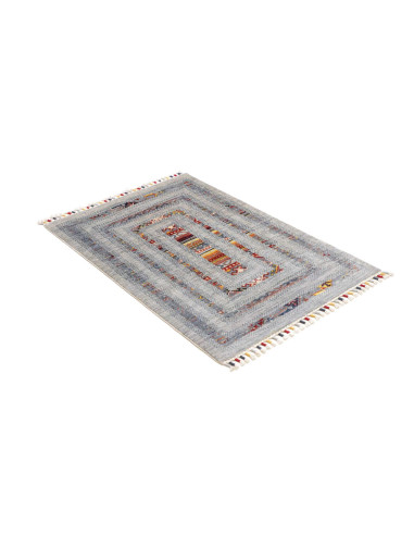 Hand Made Rug Siva Pakistan 80x111 Greyish Blue