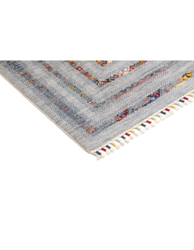 Hand Made Rug Siva Pakistan 80x111 Greyish Blue