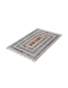 Hand Made Rug Siva Pakistan 80x118 Greyish Blue 2