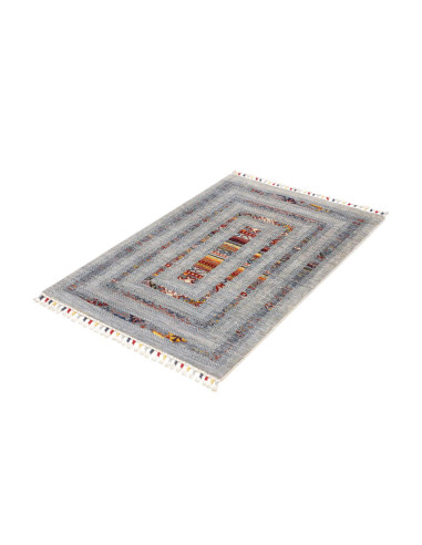 Hand Made Rug Siva Pakistan 80x118 Greyish Blue
