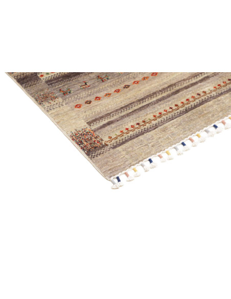 Hand Made Rug Siva Pakistan 80x120 Beige Brown